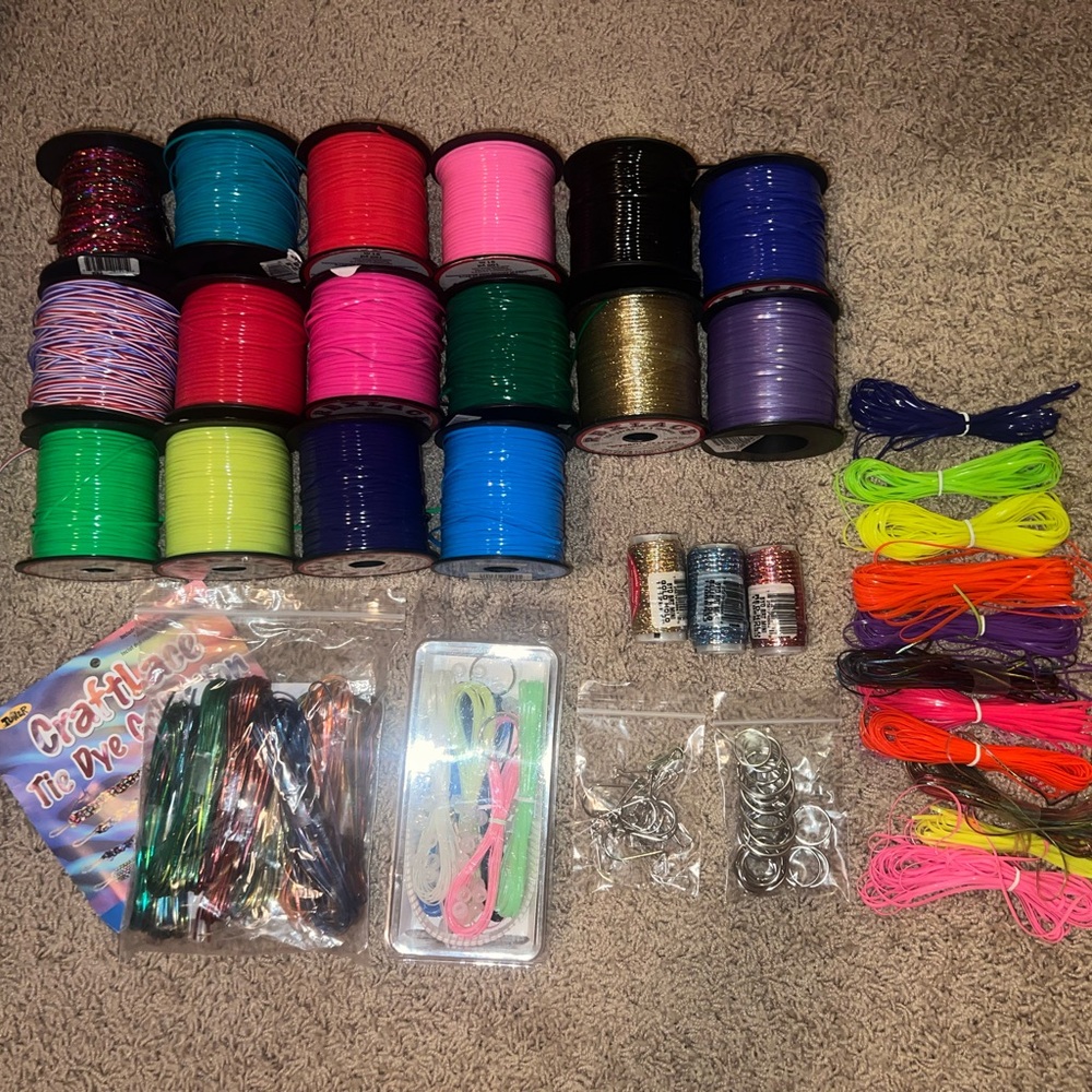 Plastic Craft Lacing